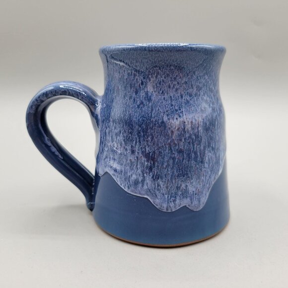 Lightner Farmhouse Gettysburg Deneen Pottery Mug Blue Glaze 1863 Historic - Picture 3 of 7